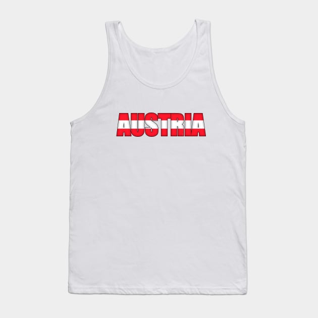 Austria Osterreich Tank Top by SeattleDesignCompany